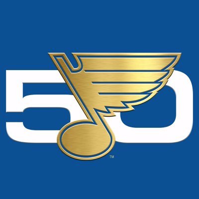 Blues 50th logo