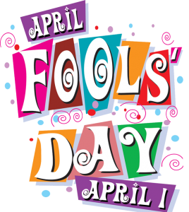 April Fools Day graphic