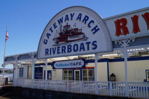 Entrance to the dock of the Riverboats